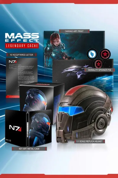 Mass Effect Legendary Edition Collector's "Cache" Revealed