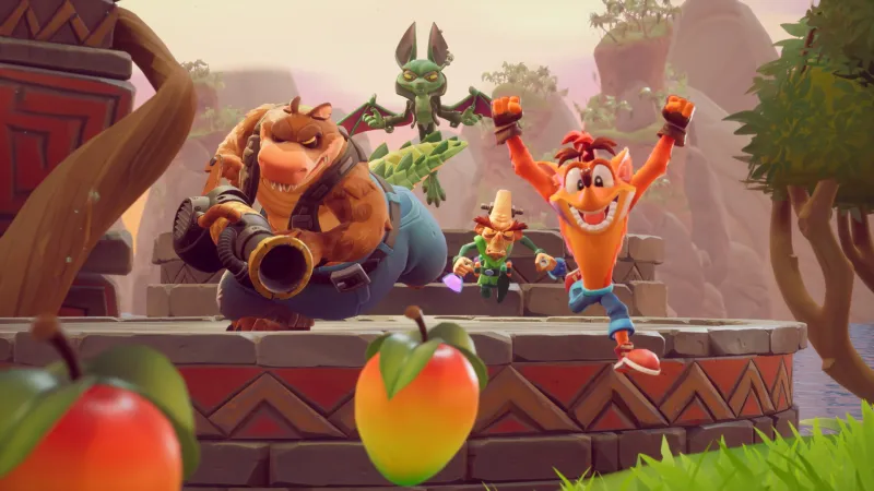 Crash Team Rumble Is A Competitive 4v4 Game Starring Crash Bandicoot And Friends