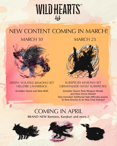Wild Hearts Free DLC Adds New Monsters And Quests Starting Tomorrow