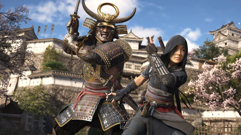 Assassin's Creed Shadows Yasuke Naoe Game Informer Review