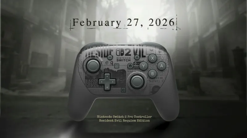 Resident Evil Requiem Is Getting A Switch 2 Pro Controller, Grace And Leon Amiibo