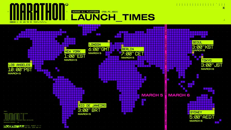 Marathon Release Timing Confirmed Alongside Other Launch Day FAQs