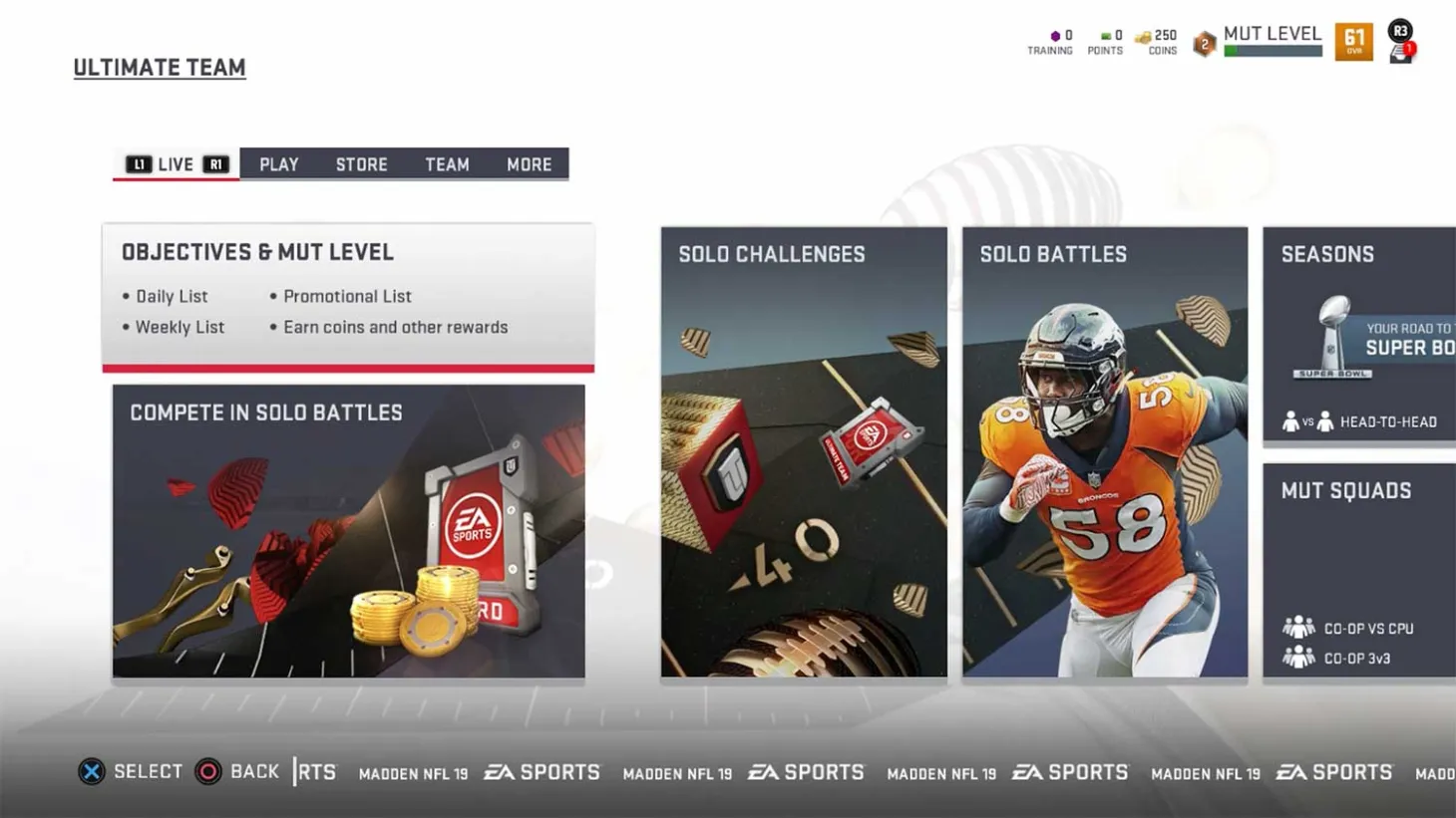 Breaking Down The New Ultimate Team Training System In Madden 19