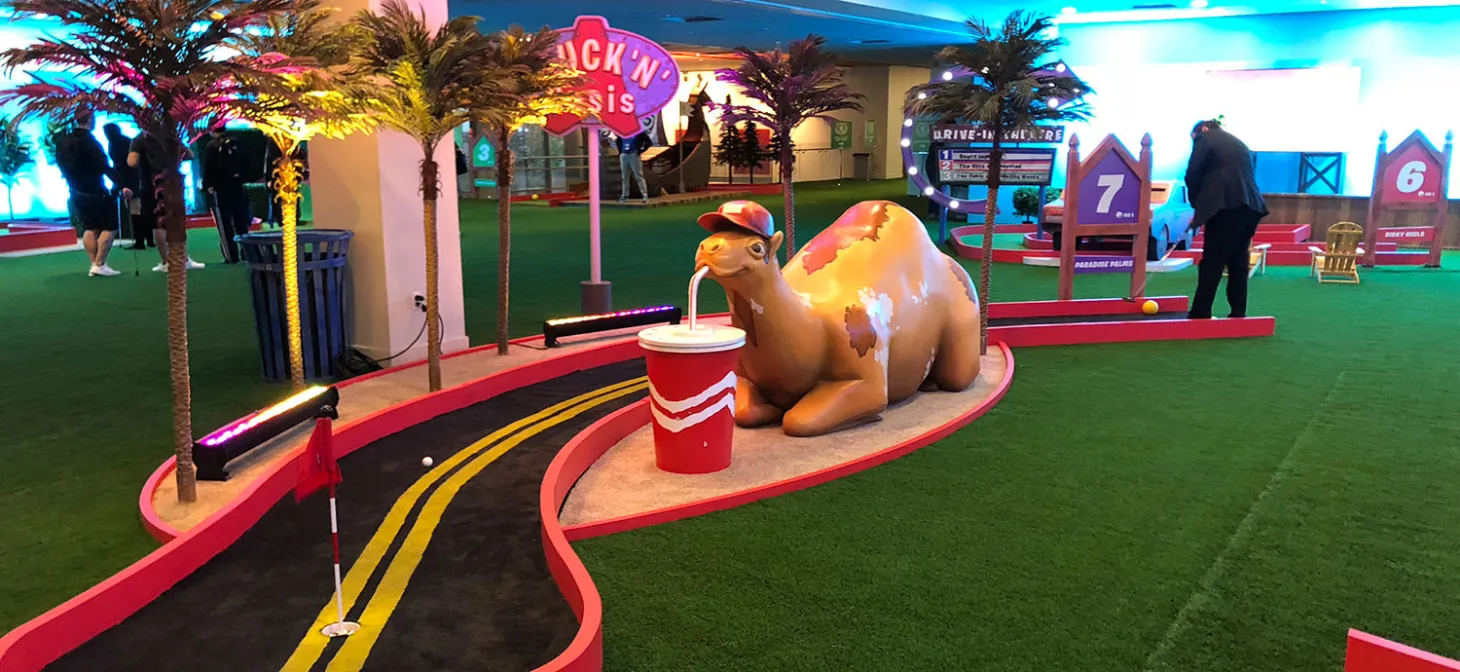 We Played 9 Holes Of Fortnite Minigolf At PAX West