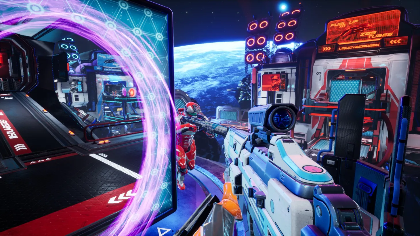 An Energized Halo-Portal Hybrid