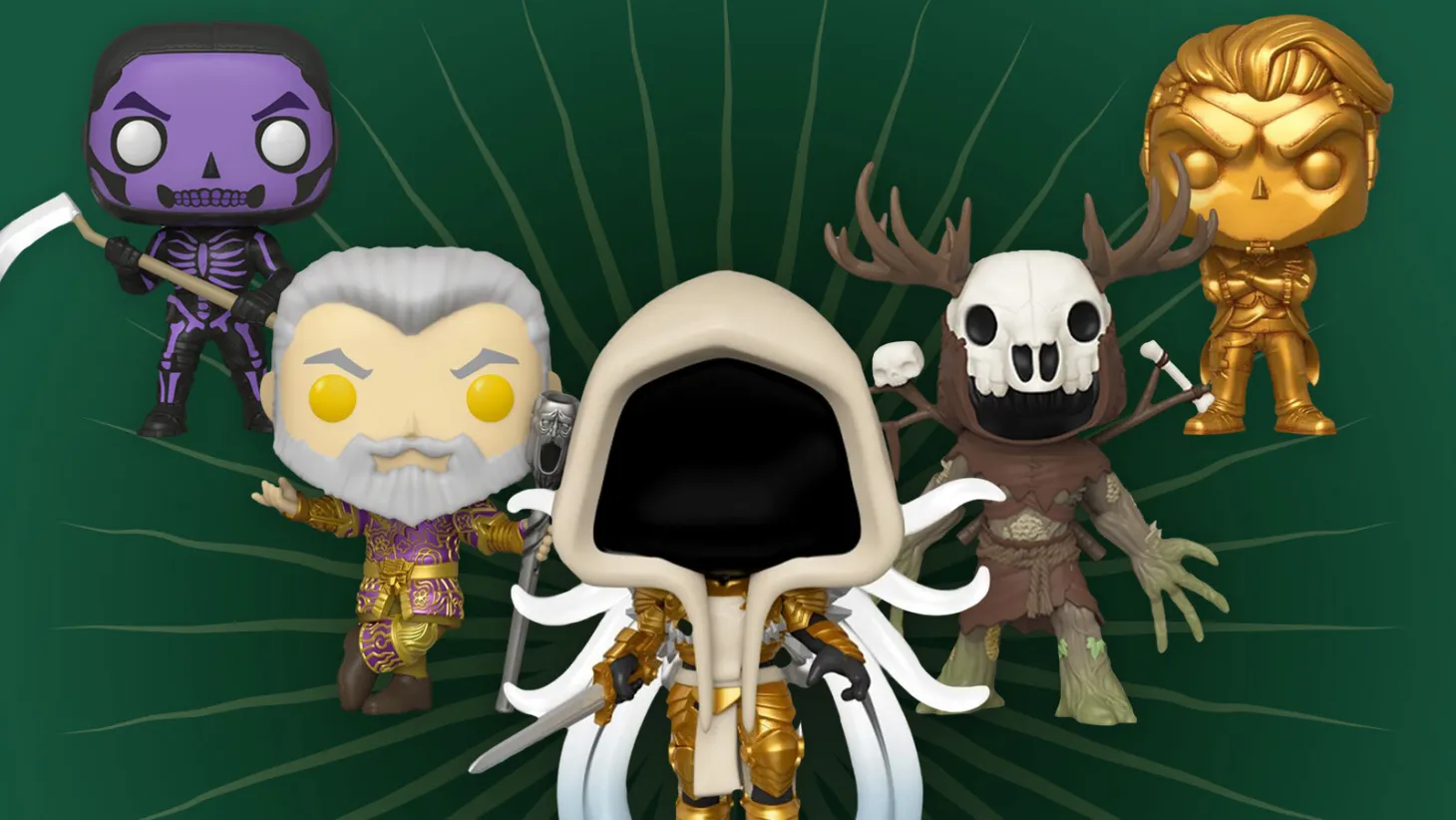 The Next Funko Pop Video Game Line Features Skyrim, The Witcher 3, Diablo, And More