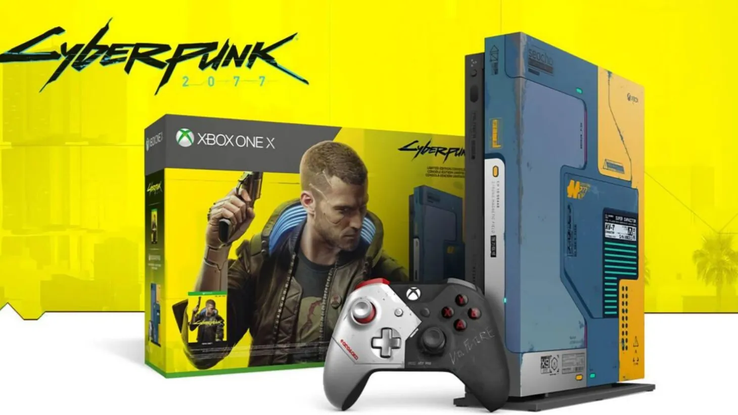 Cyberpunk 2077 Xbox One X Bundle Includes First DLC