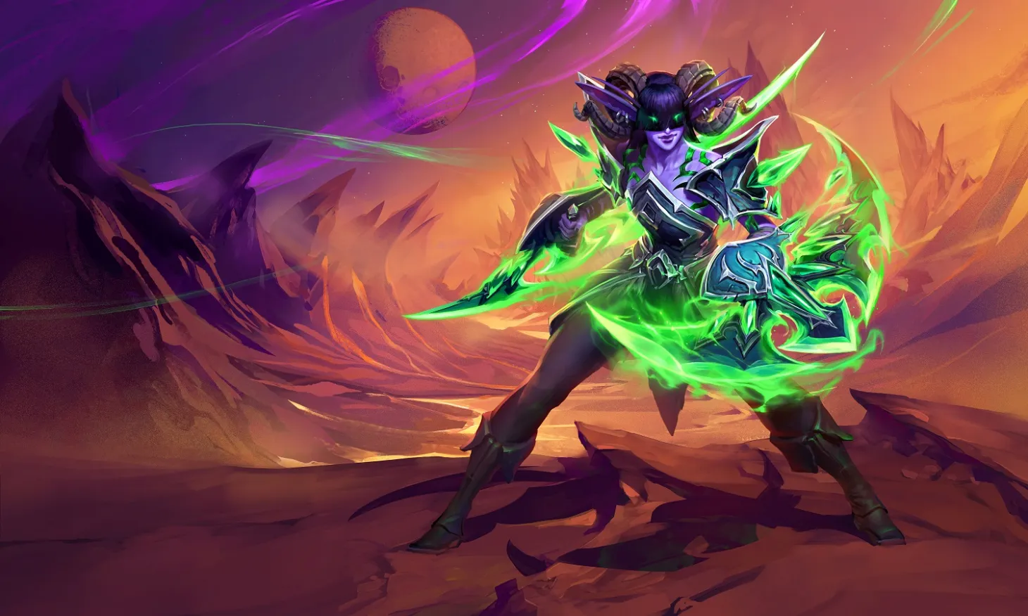 Crafting A Character : Hearthstone’s New Demon Hunter Aranna Starseeker