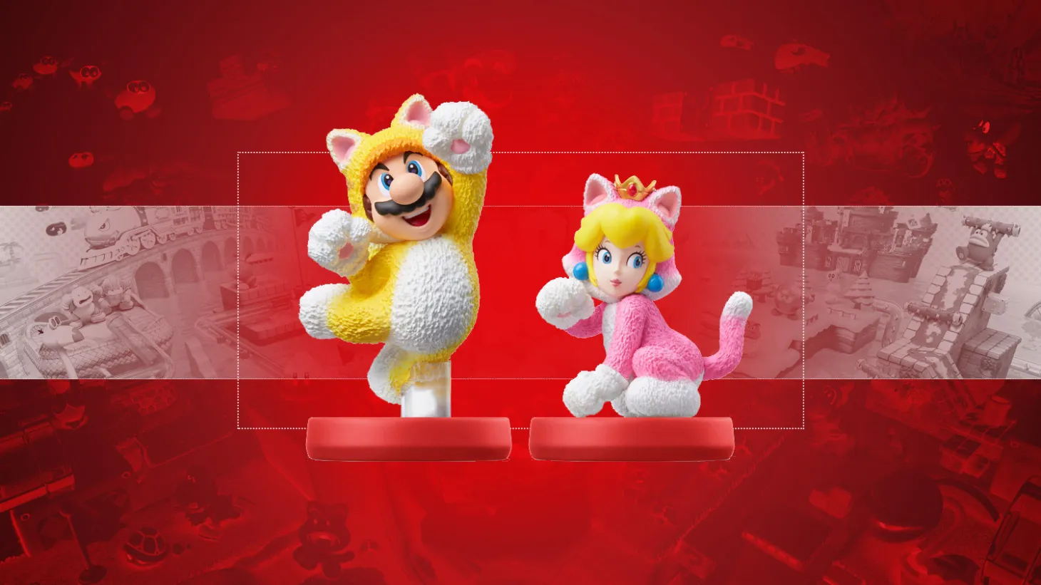 Nintendo Announces Cat Mario And Cat Peach Amiibo Figures