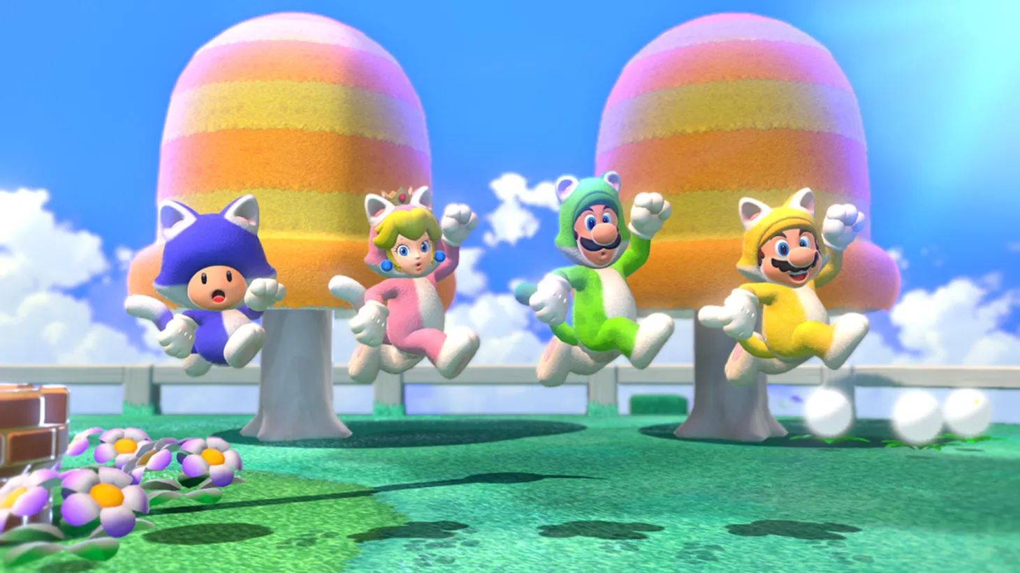 Super Mario 3D World + Bowser's Fury Multiplayer Gameplay Footage Revealed 