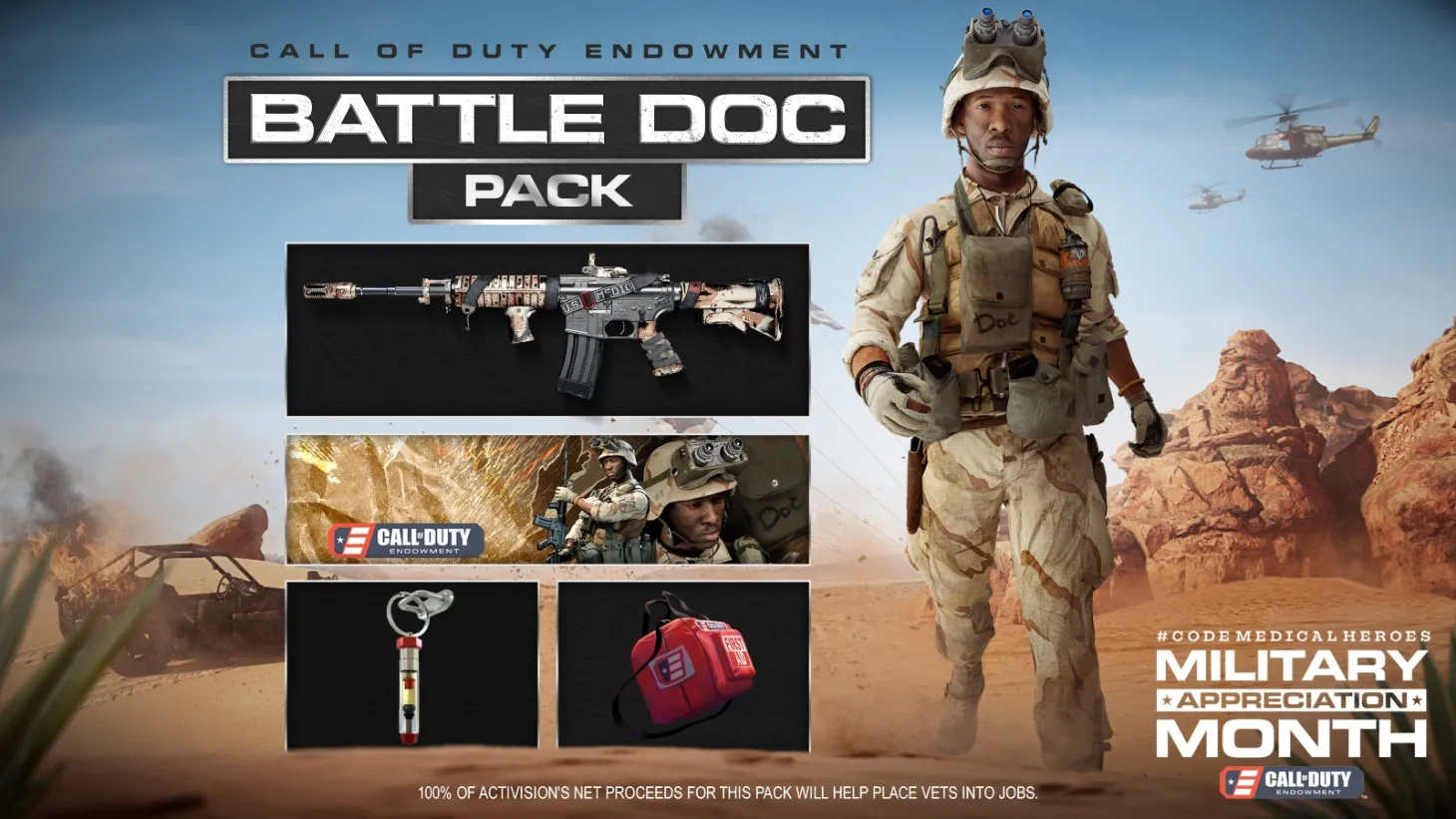 Call Of Duty's New Battle Pack And In-Game Challenge Will Help Fund Veteran Employment 