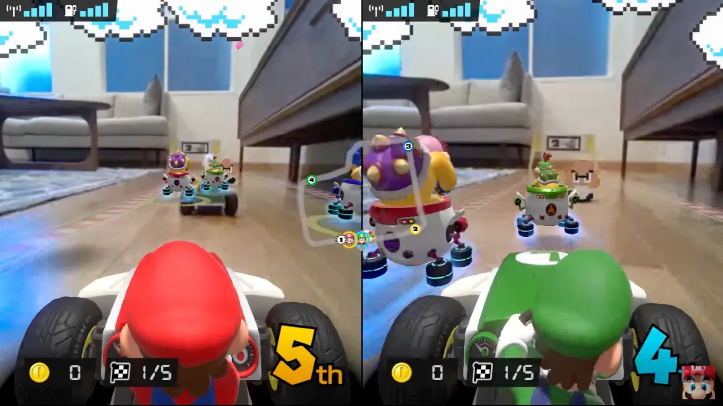 Mario Kart Live 2.0 Update Adds Split-Screen Multiplayer, Four-Player Relay Racing, And More 