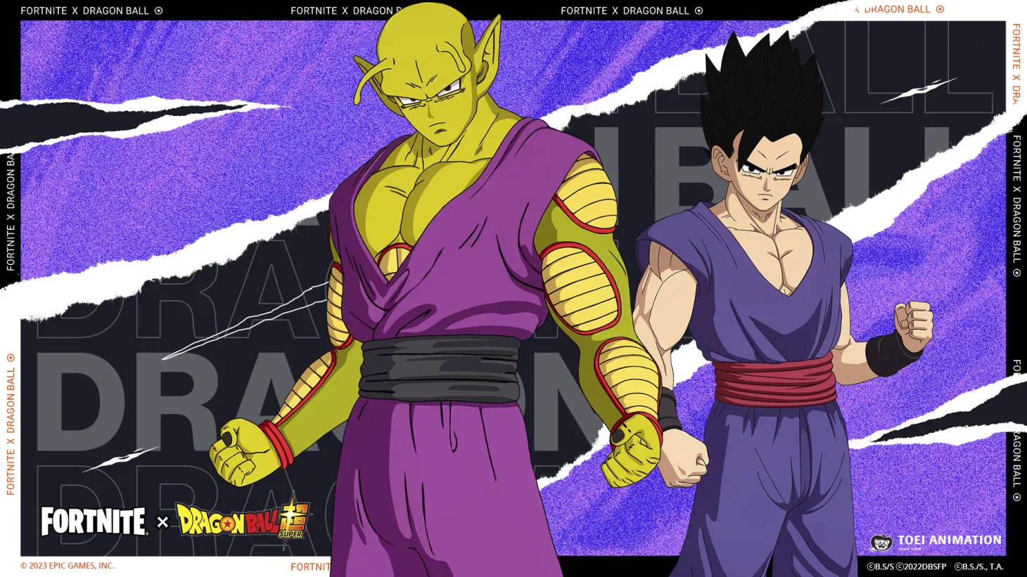 Dragon Ball Super x Fortnite Gohan piccolo skins release date item shop