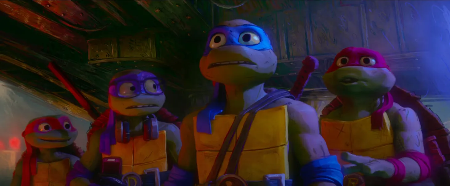 Seth Rogen teenage mutant ninja turtle movie animated trailer