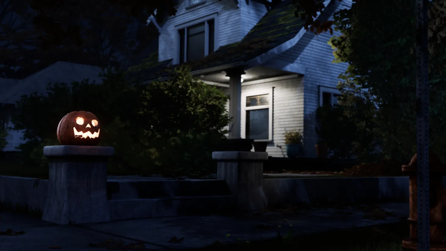 Halloween Illfonic Asymmetrical Multiplayer Horror Game Haddonfield Heights Map