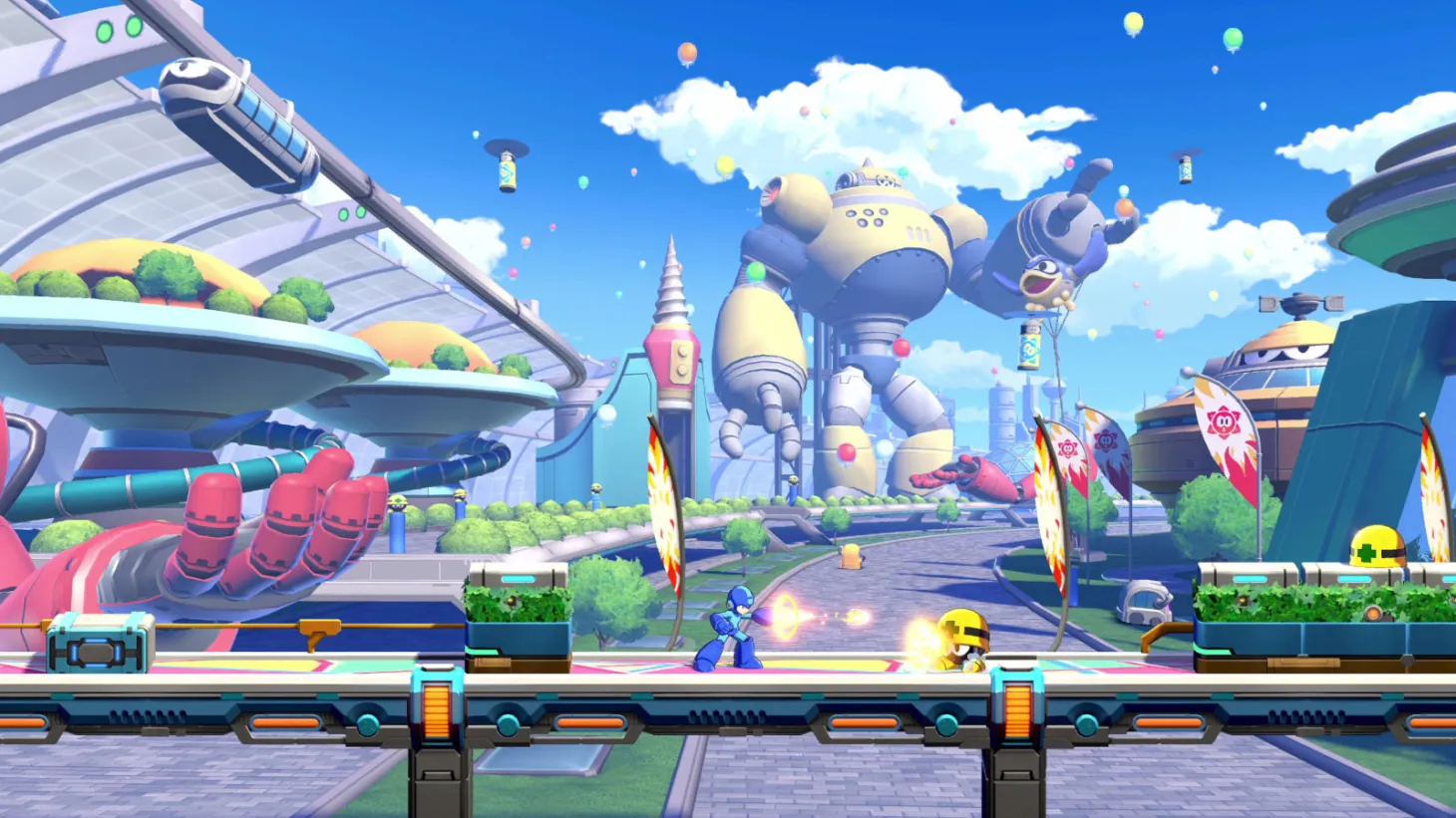 Screen of Mega Man: Dual Override
