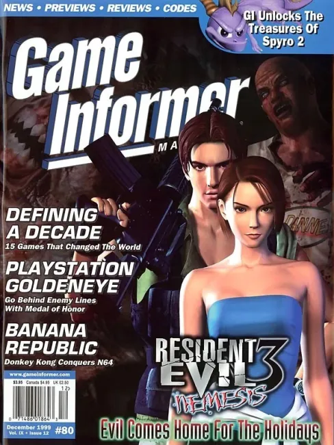 Game Informer Issue 80 – Resident Evil 3: Nemesis