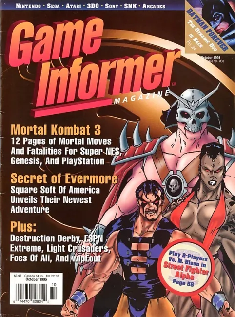 Game Informer Issue 30 – Mortal Kombat 3