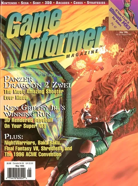 Game Informer Issue 37 – Panzer Dragoon 2 Zwei