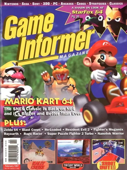 Game Informer Issue 46 – Mario Kart 64