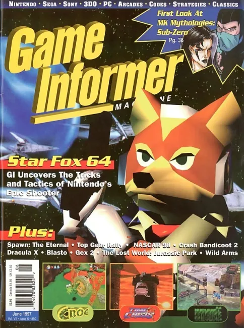 Game Informer Issue 50 – Star Fox 64