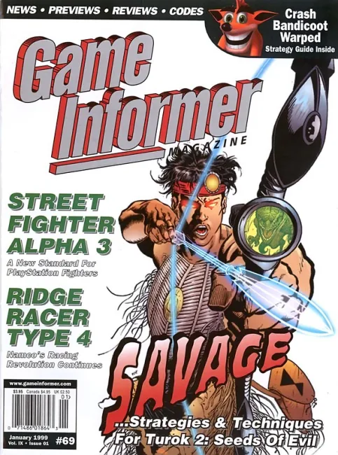 Game Informer Issue 69 – Turok 2: Seeds of Evil