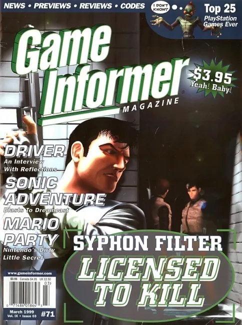 Game Informer Issue 71 – Syphon Filter