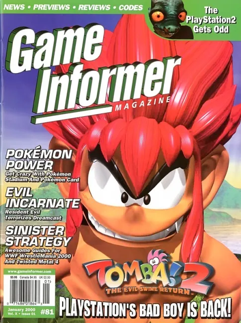 Game Informer Issue 81 – Tomba! 2