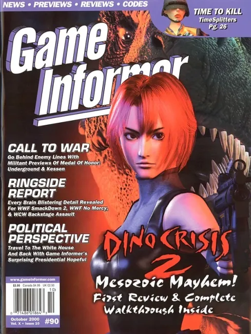 Game Informer Issue 90 – Dino Crisis 2