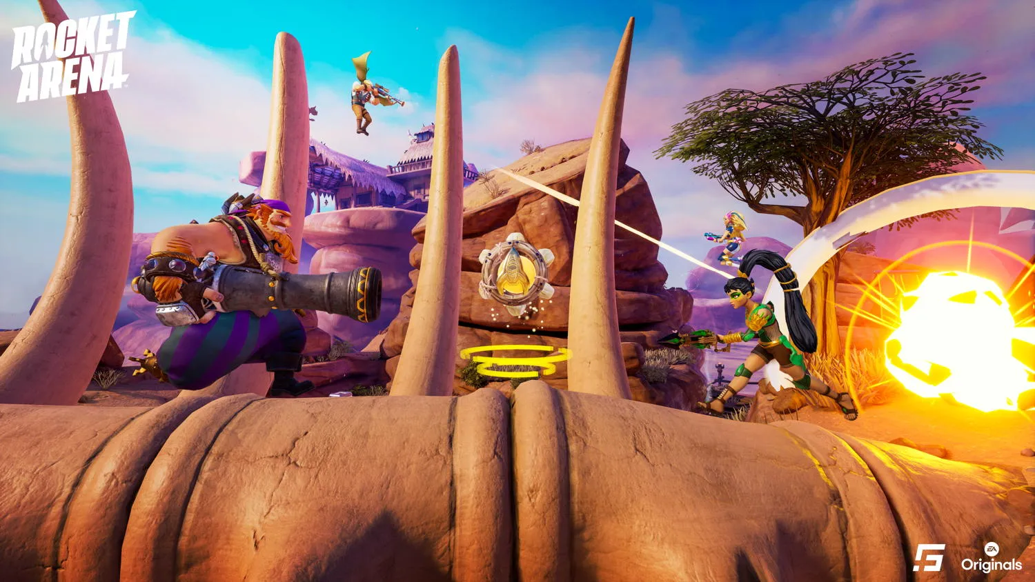 EA Originals Adds Frantic 3v3 Battler Rocket Arena