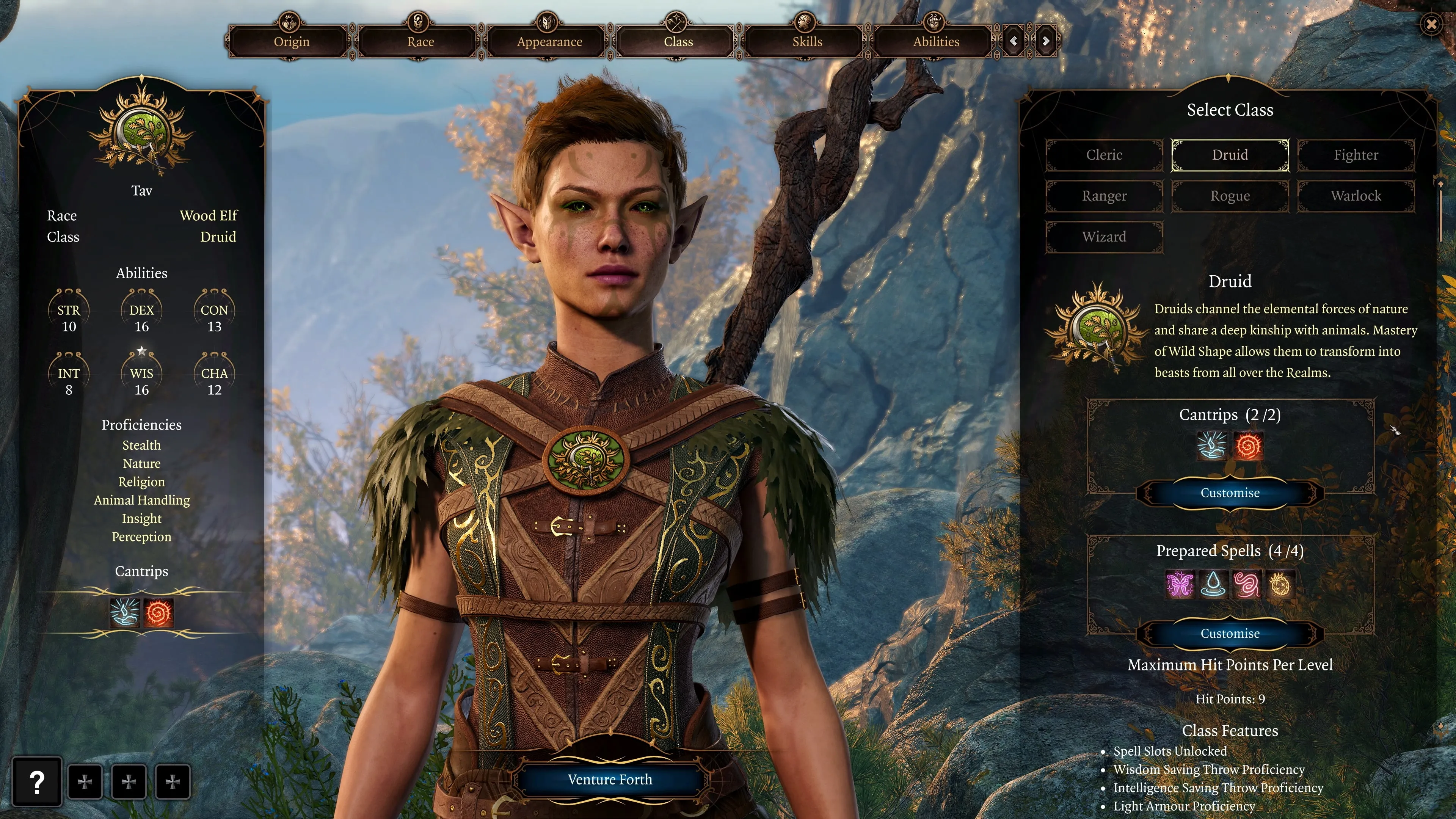 Baldur's Gate 3 Adds Druid Class, Loaded Dice Option, Better Cinematics, And Multiplayer