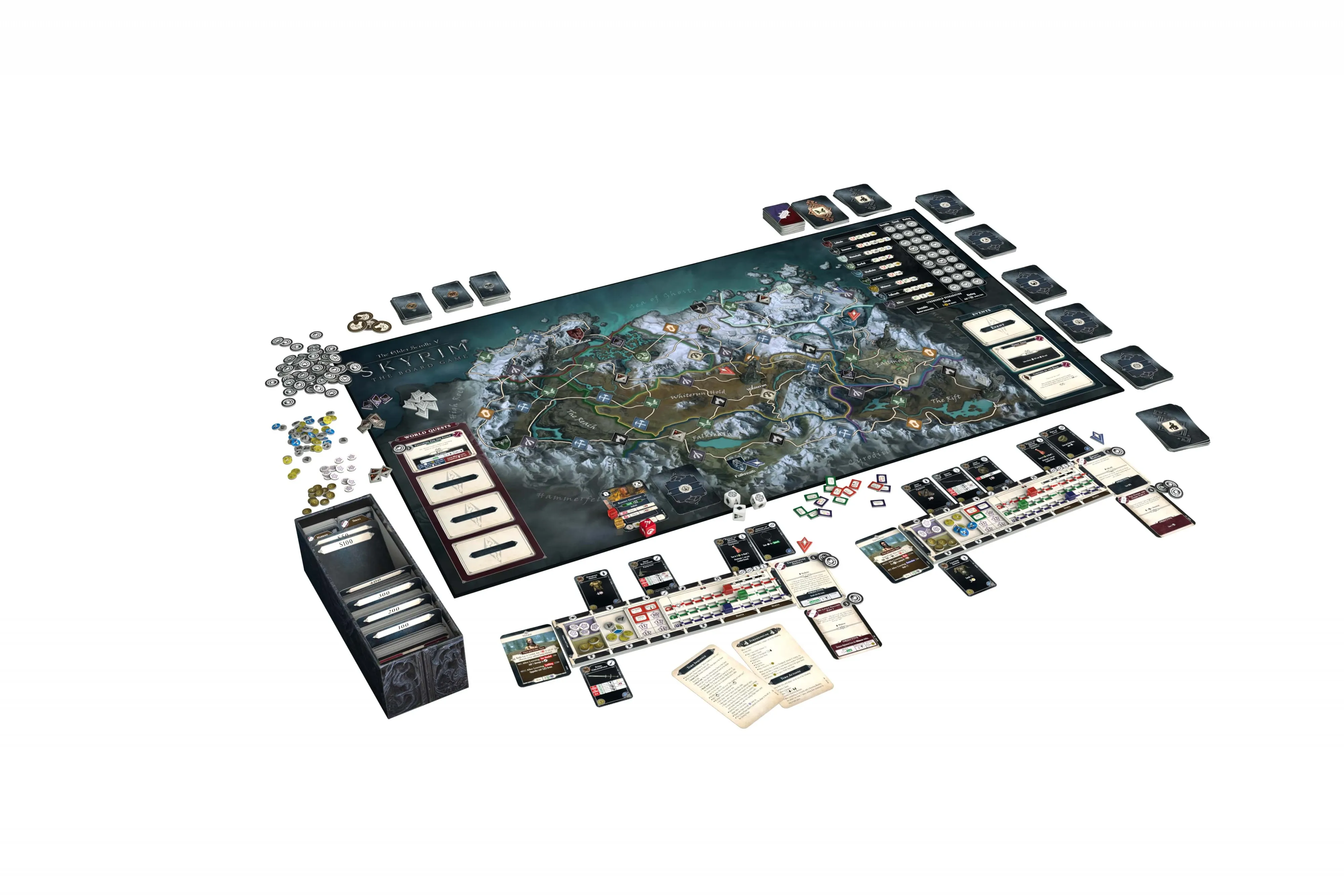 The Elder Scrolls V: Skyrim – The Adventure Board Game Announced, Releasing Next Summer