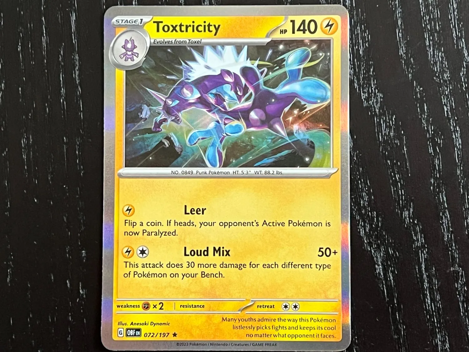 Pokémon Trading Card Game: Scarlet & Violet – Obsidian Flames