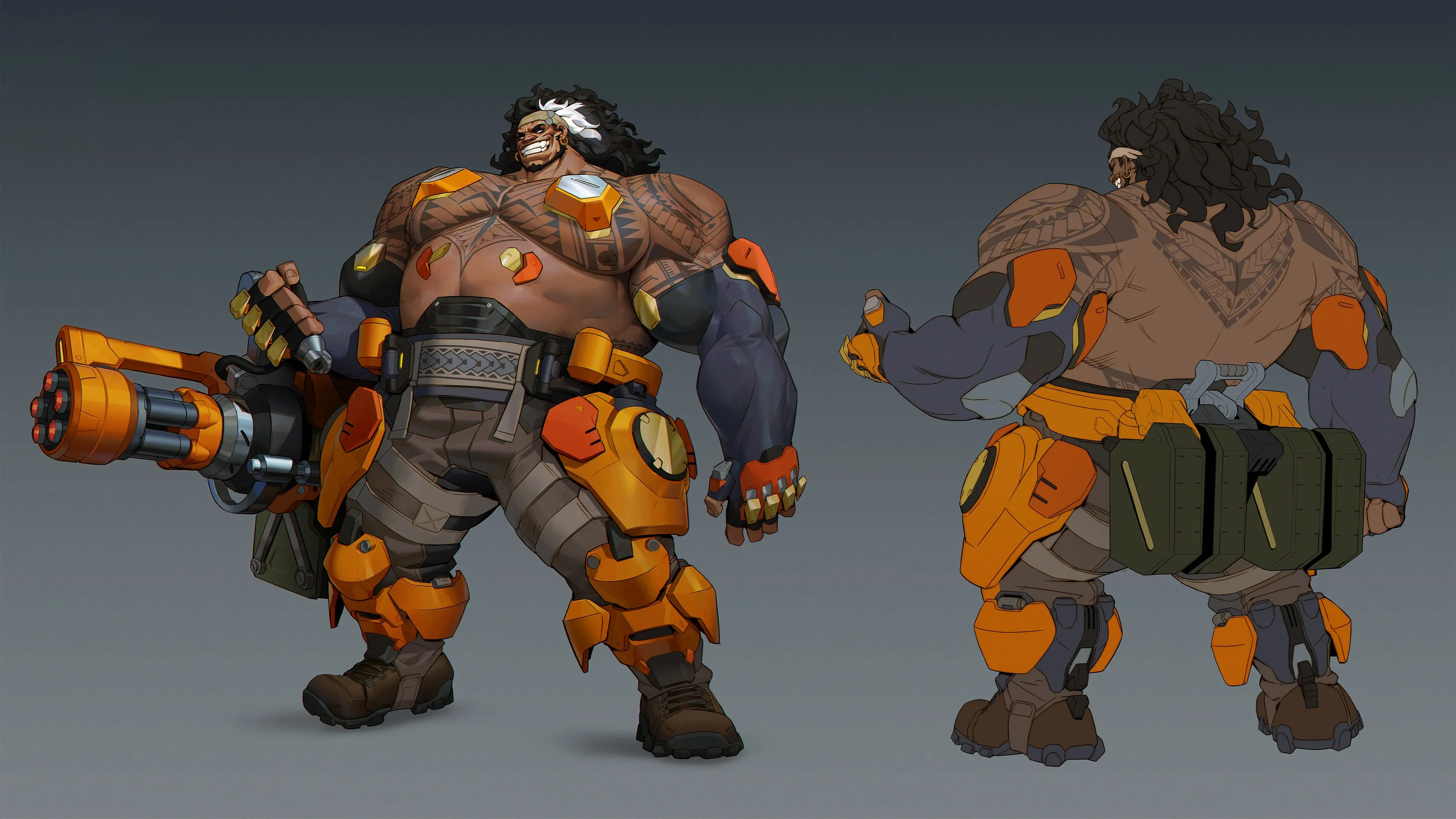 Overwatch 2 Blizzard New Tank Hero Mauga Season Support DPS
