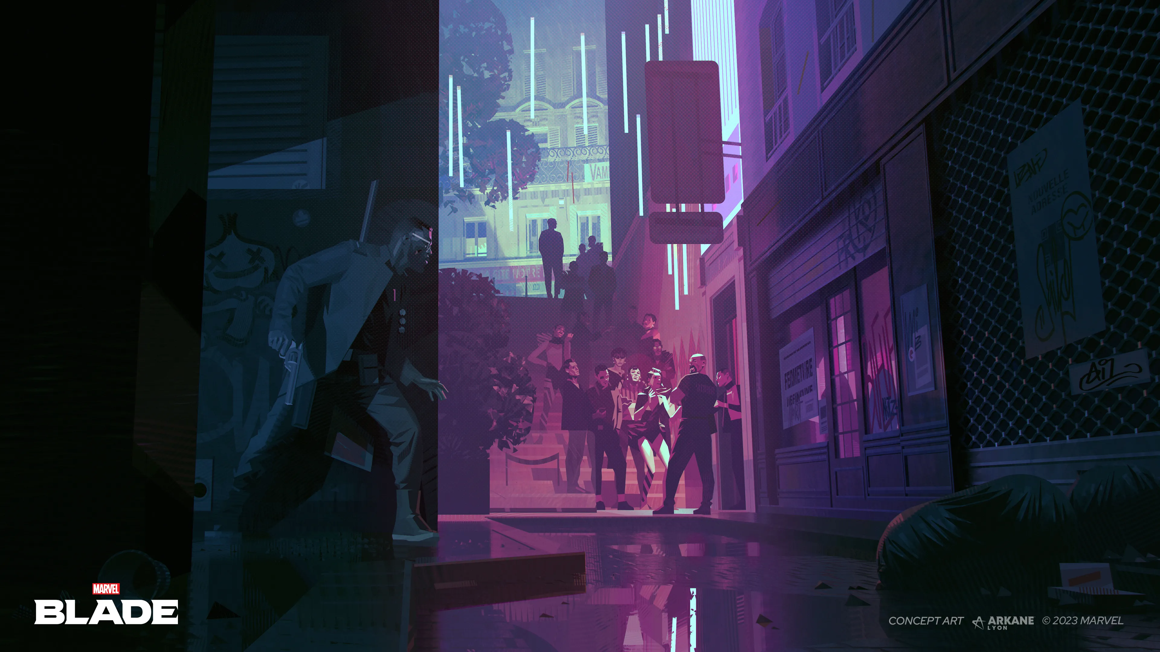 Arkane Dev Reveals First Look At Marvel's Blade Concept Art