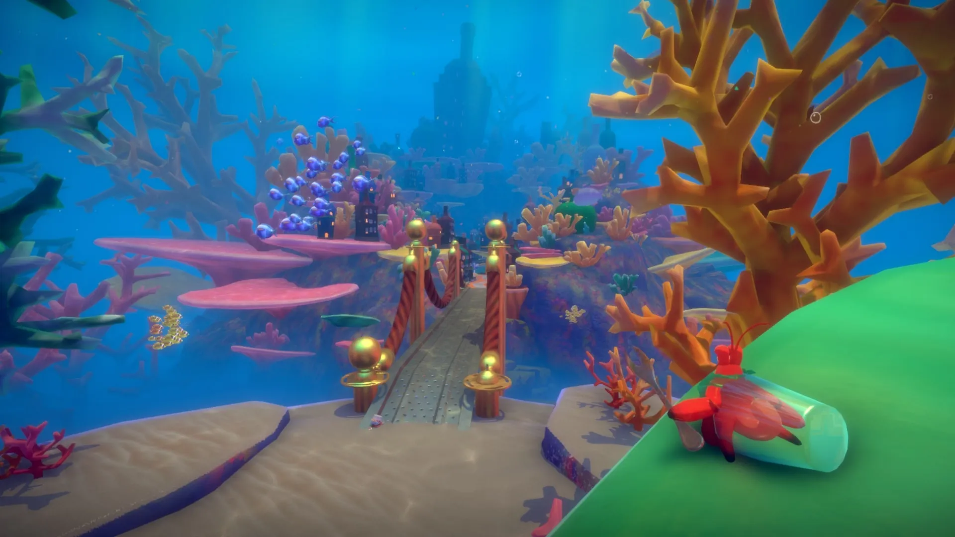 another crab's treasure review game informer 7 10 aggro crab soulslike cartoon