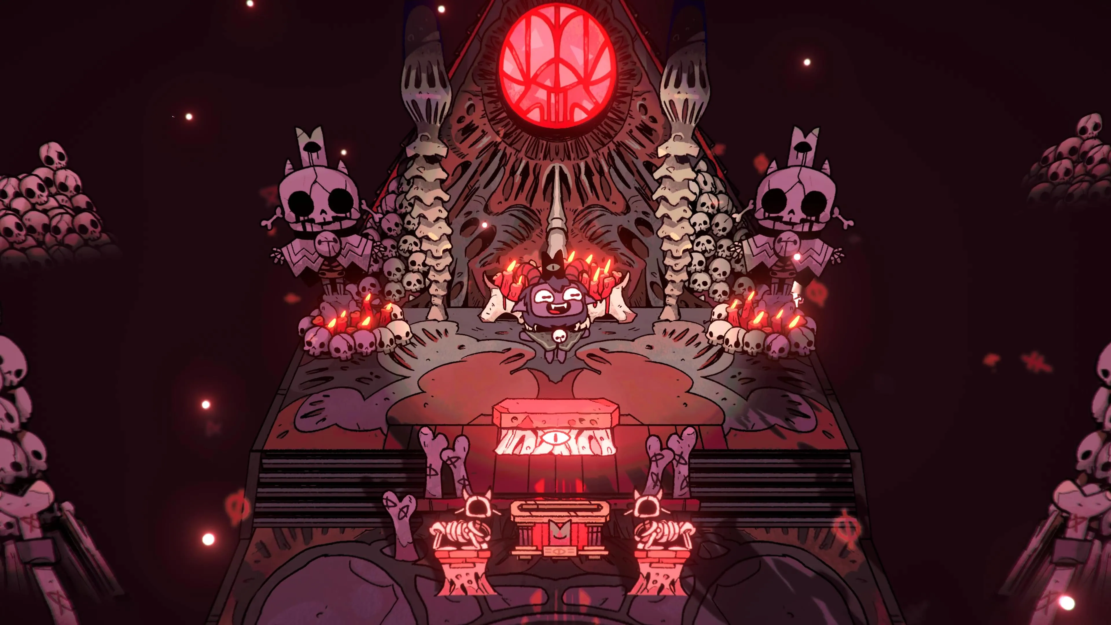 Cult of the Lamb Unholy Alliance Massive Monster Devolver Digital Co-Op Campaign