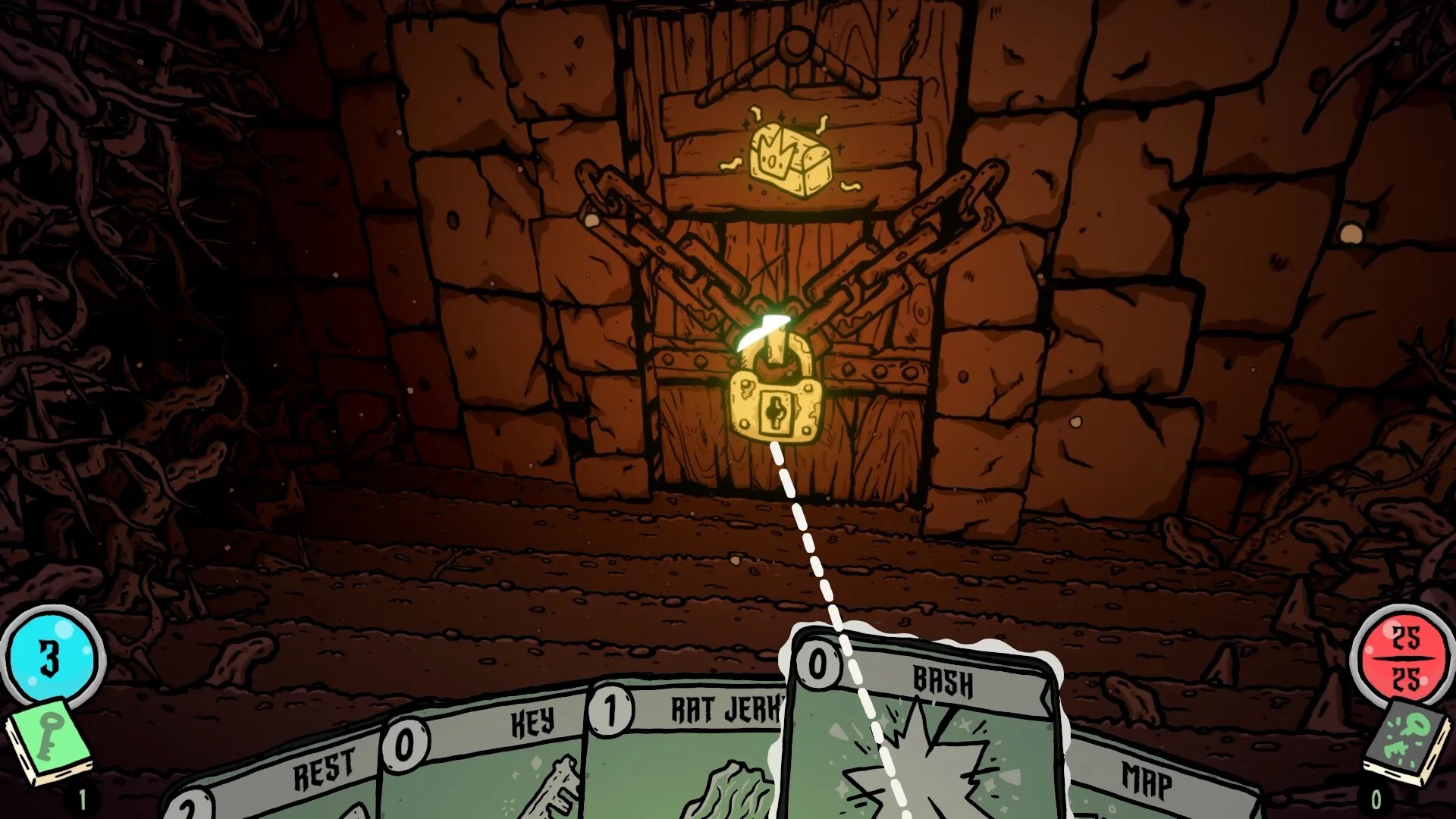 Shroom and Gloom Team Lazerbeam Devolver Digital Roguelike Deckbuilder