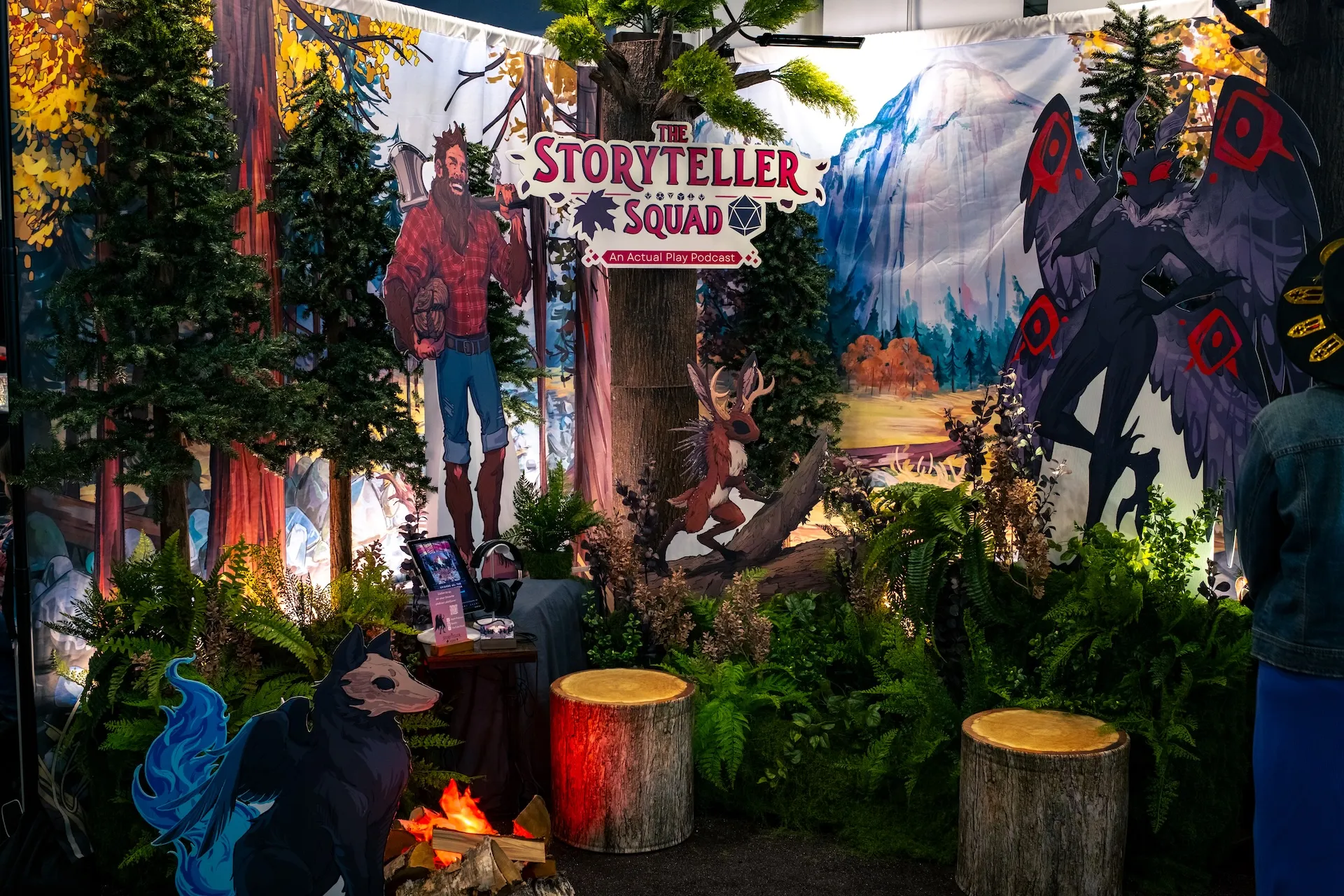 Storyteller Squad booth at PAX East 2025