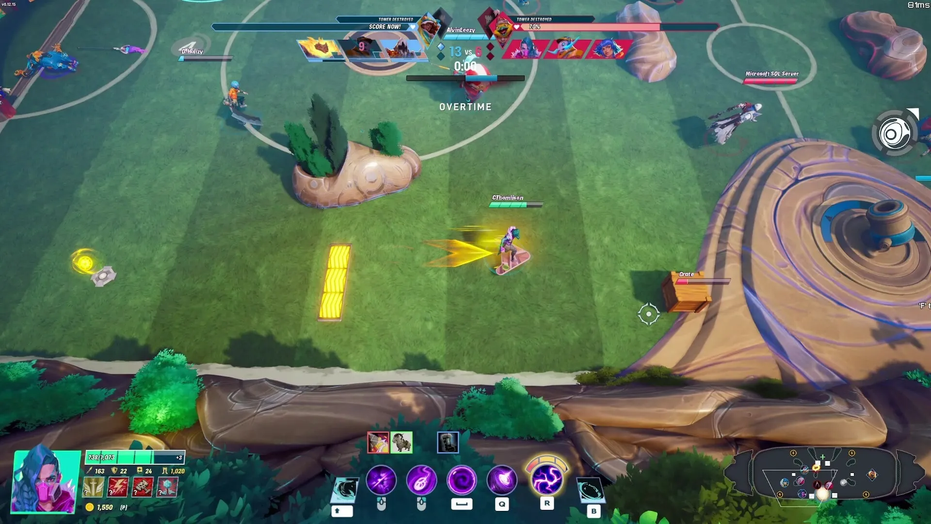 Sparkball Opti Games League of Legends Rocket League MOBA Action Sports PC Steam Next Fest