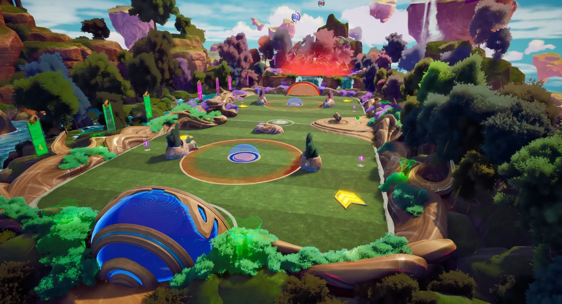 Sparkball Opti Games League of Legends Rocket League MOBA Action Sports PC Steam Next Fest