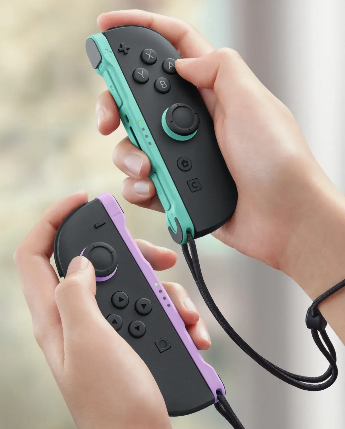 Nintendo Switch 2 Joy Con Purple Green February 12 Release Date
