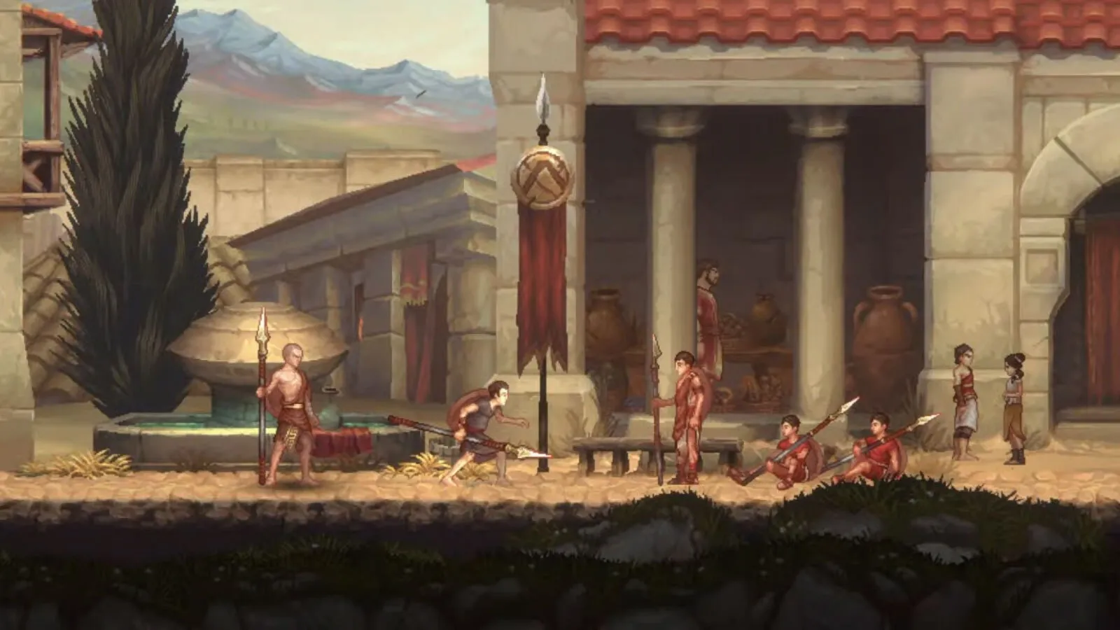 God Of War Sons Of Sparta Is A Pixelated 2D Action Prequel That Is Out Now