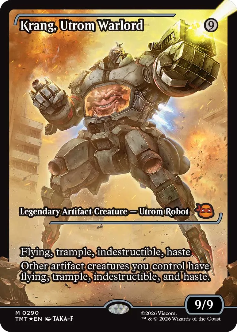 Magic the Gathering Teenage Mutant Ninja Turtles TMNT Set Commander Arena Standard