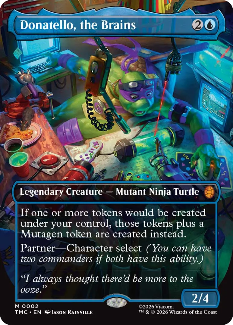 Magic the Gathering Teenage Mutant Ninja Turtles TMNT Set Commander Arena Standard