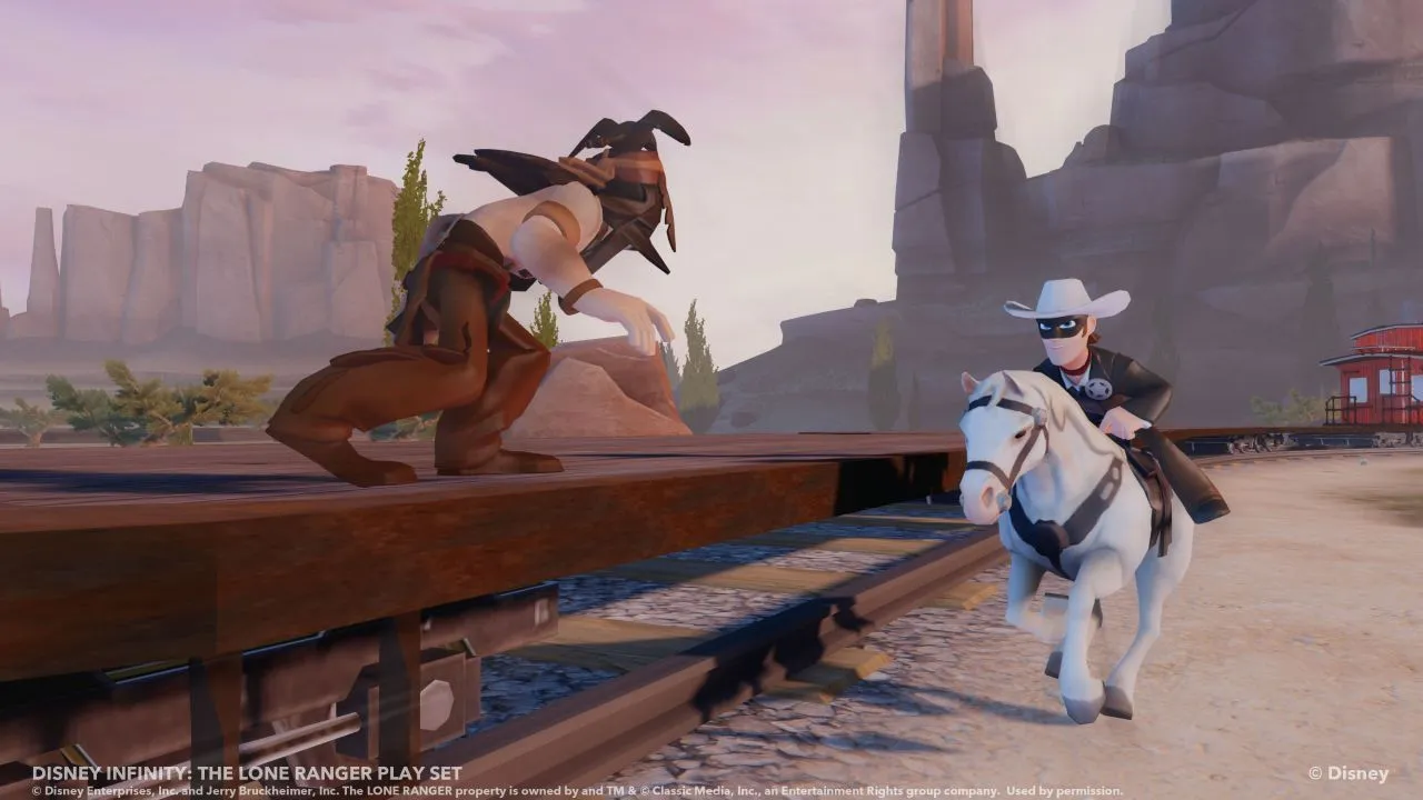 Gunslinging And Chasing Trains In Disney Infinity's Lone Ranger Play Set